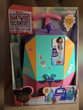 On-the-Go Lab Kids Science Playset - Teal & Purple